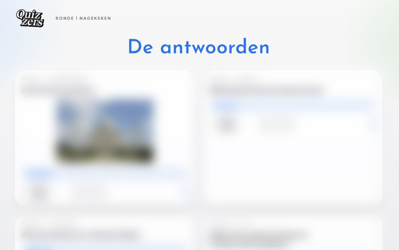 Uitleg stap 3 van Quizzers
